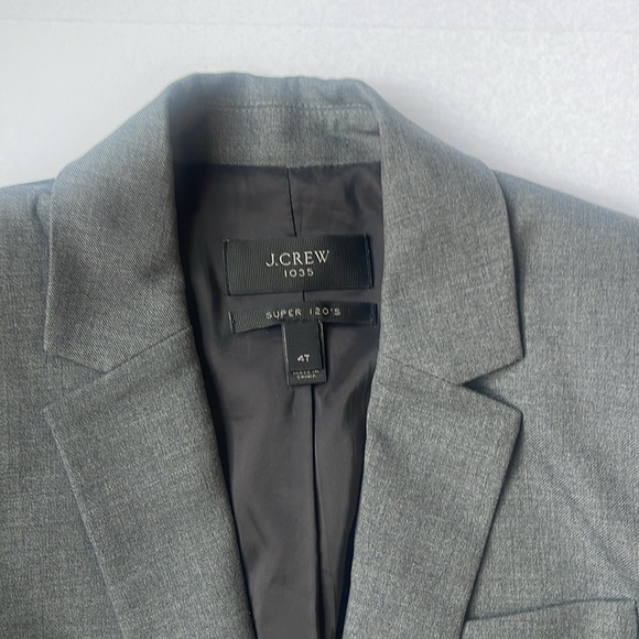 J. Crew 1035 Campbell Blazer In Super 120s Wool Tall - Picture 4 of 8